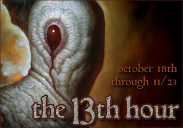 poster for "The 13th Hour" Exhibition