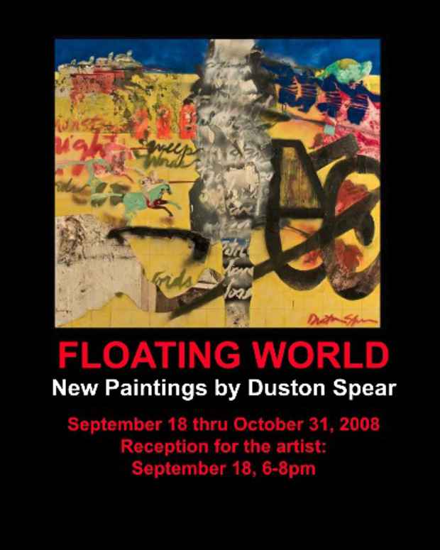 poster for Duston Spear "Floating World"