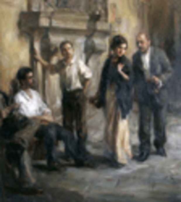 poster for Ron Hicks "Romance in Europe"