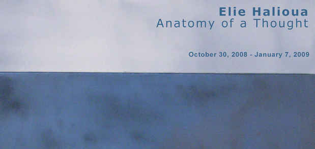 poster for Elia Halioua "Anatomy of a Thought"