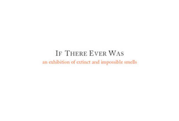 poster for "If There Ever Was" Exhibition