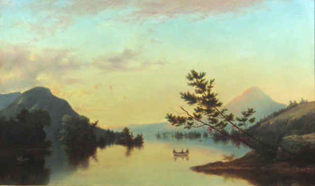 poster for "Hudson River School" Exhibition