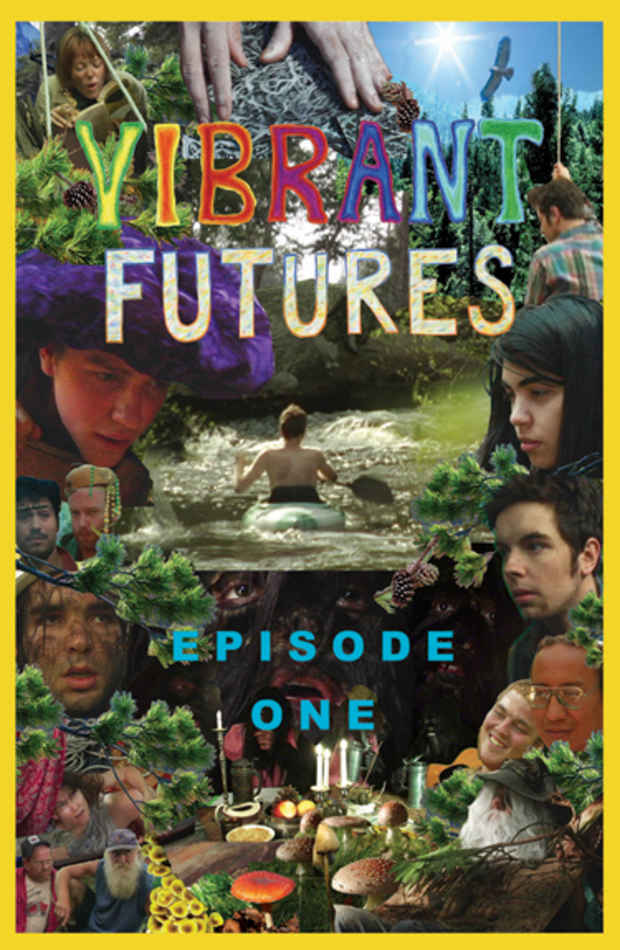 poster for "Vibrant Futures" Video Screening 