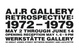 poster for "The A.I.R. Gallery Retrospective: 1972 – 1979" Exhibition