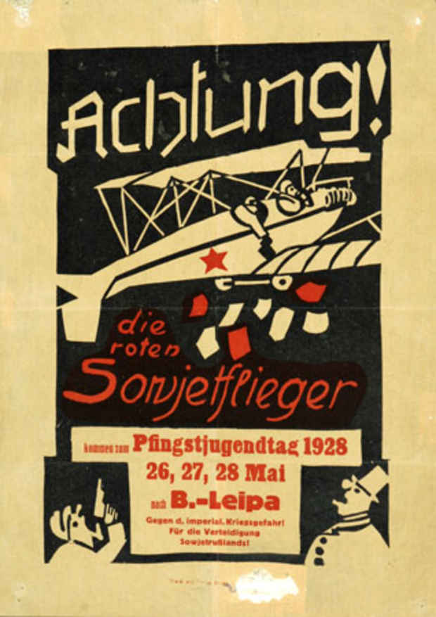 poster for "Hope or Menace? Communism in Germany Between the World Wars" Exhibition