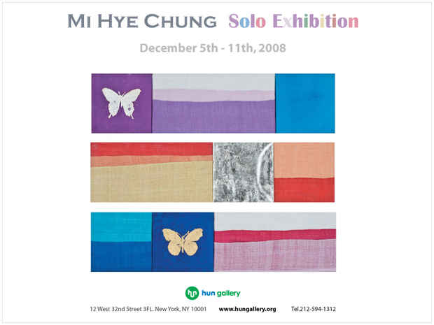 poster for Mi Hye Chung Exhibition