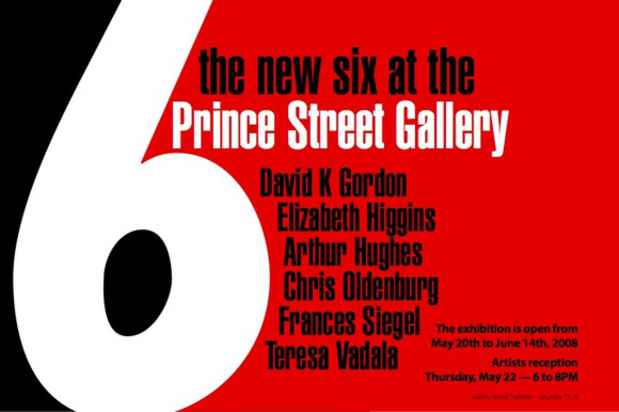 poster for "The New Six" Exhibition