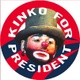poster for Kinko the Clown "Kinko for President"