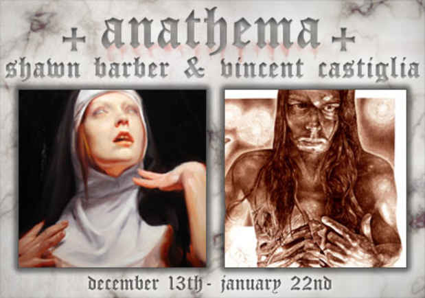 poster for "Anathema" Shawn Barber & Vincent Castiglia