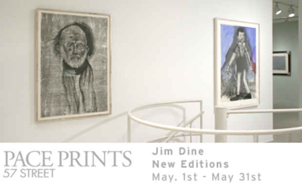 poster for Jim Dine "New Editions"