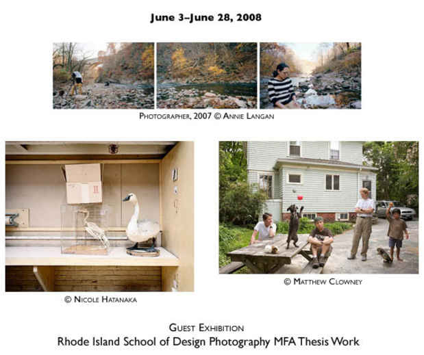 poster for "255, 365, 360" Rhode Island School of Design Photography MFA Thesis Work 