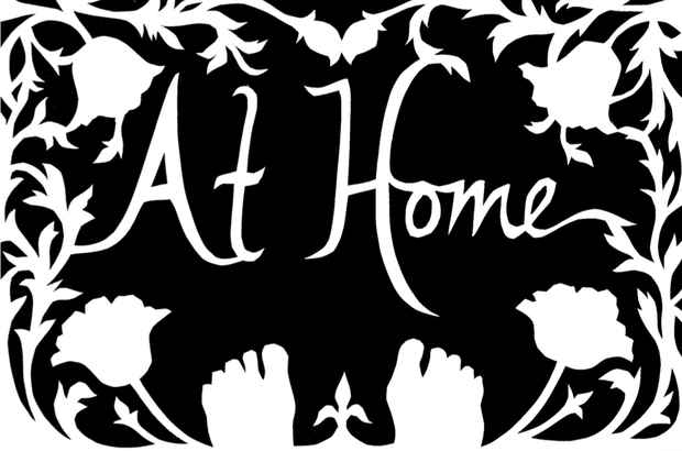 poster for "At Home" Exhibition