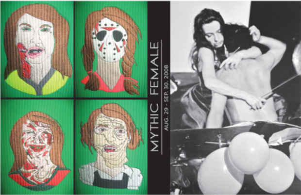 poster for "Mythic Female" Exhibition 