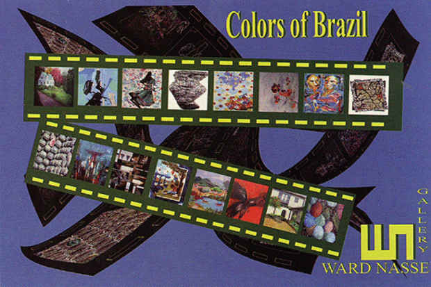 poster for Leda Maria "Colors of Brazil"