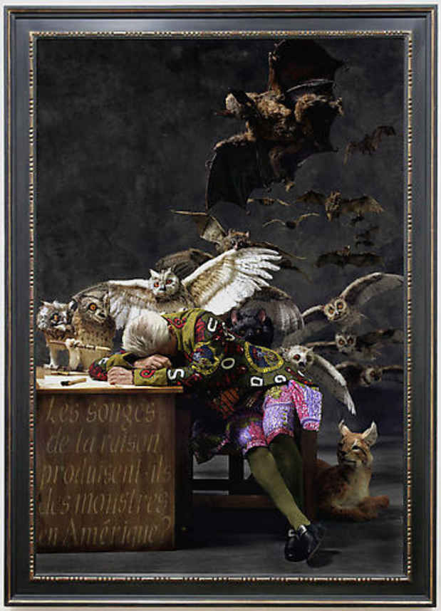 poster for Yinka Shonibare, MBE "Prospero's Monsters"