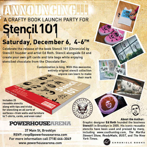 poster for Ed Roth "Stencil 101" 