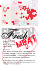 poster for "Fresh Meat" Exhibition