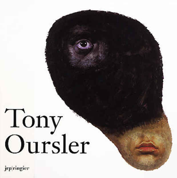 poster for Tony Oursler Book Signing