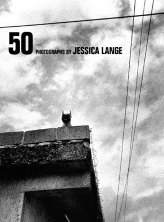 poster for "50 Photographs, Photographs by Jessica Lange" Book Signing 