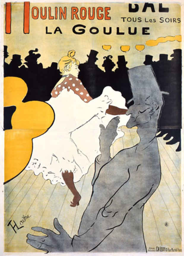 poster for Toulouse-Lautrec "100 Prints & Posters"