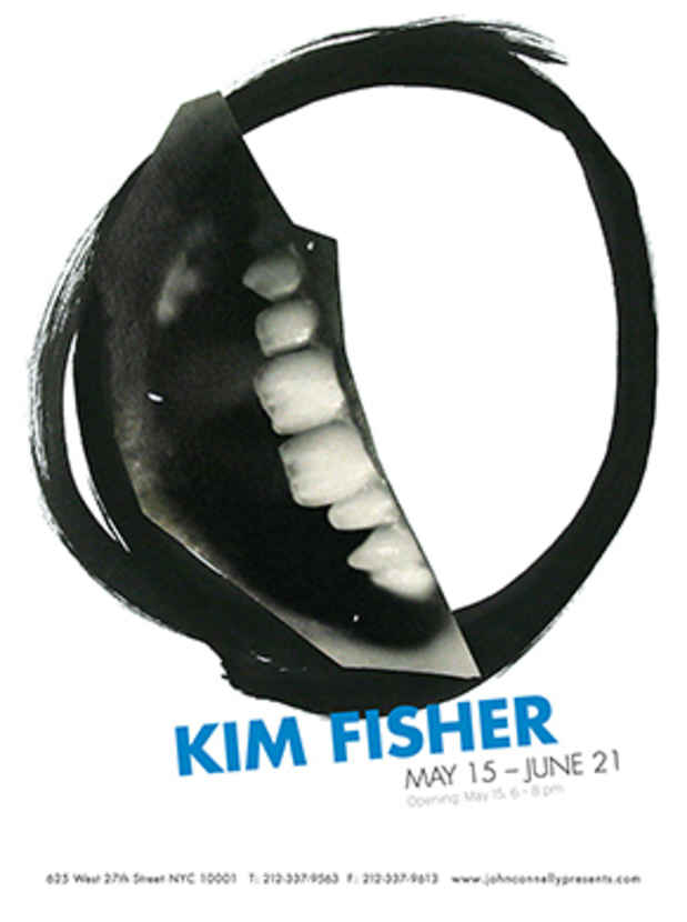 poster for Kim Fisher Exhibition