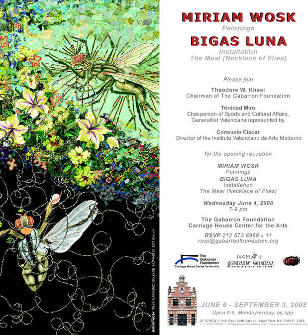 poster for Miriam Wosk Bigas Luna "Collar de Moscas"