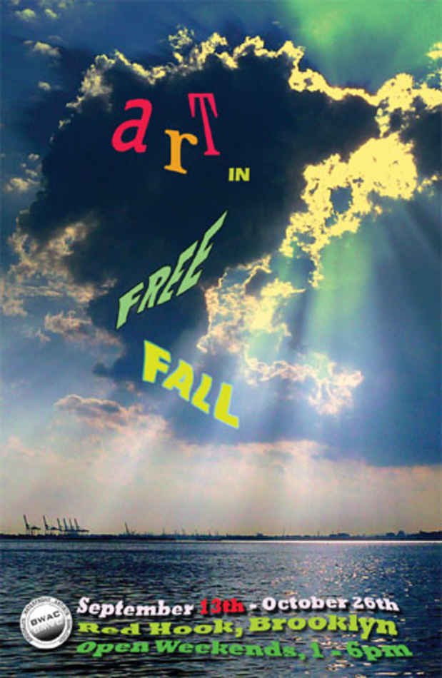 poster for "Free Fall" Exhibition