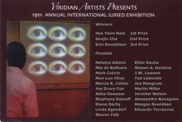 poster for 19th Annual International Juried Exhibitiion
