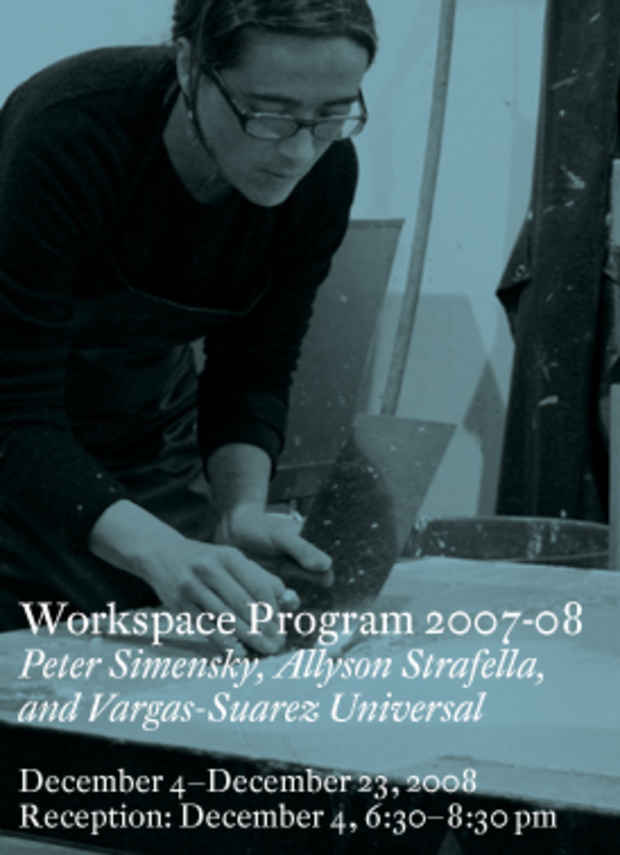 poster for "Workspace Program 2007-08" Exhibition