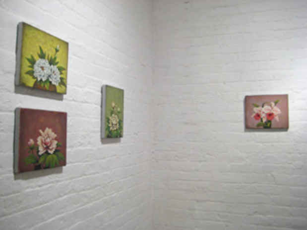 poster for Shigeharu Ozaki "Flourishing Flowers in Japan"