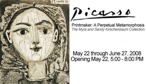 poster for "Picasso. Printmaker" Exhibition