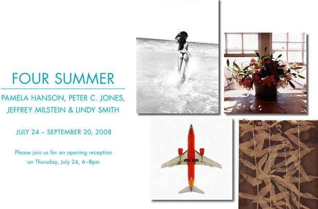poster for "Four Summer" Exhibition