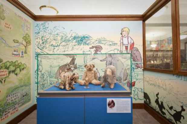 poster for “The Adventures of the Real Winnie-the-Pooh” Exhibition