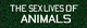 poster for “The Sex Lives of Animals” Exhibition