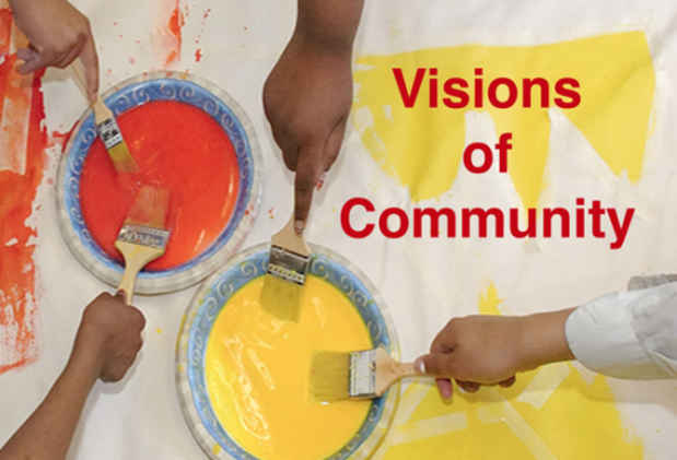 poster for "Vision of Community" Exhibition