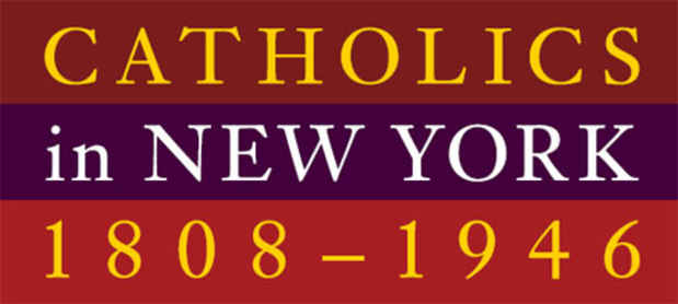 poster for "Catholics in New York, 1808-1946" Exhibition