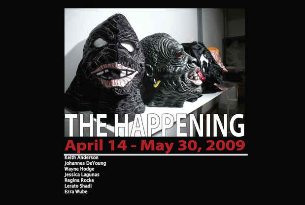 poster for "The Happening" Exhibition