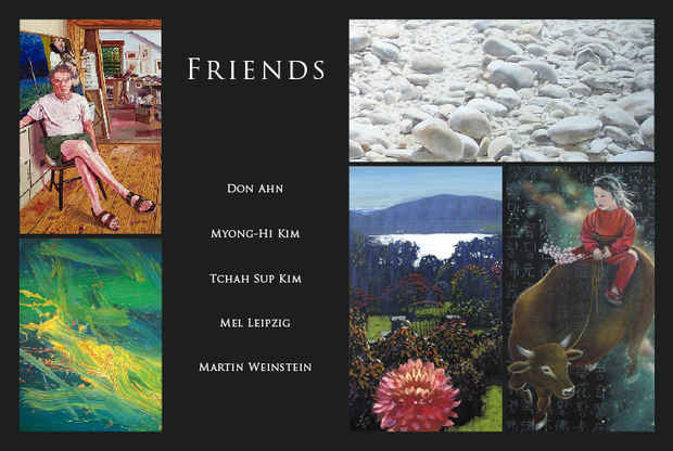 poster for "Friends" Exhibition