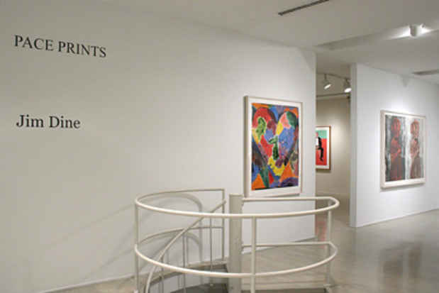 poster for Jim Dine "Recent Editions"
