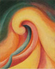 poster for Georgia O’Keeffe "Abstraction"