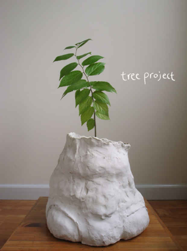poster for Hiroshi Sunari "Leur Existence - Tree Project"