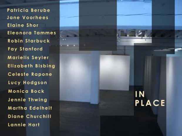 poster for "INPLACE" Annual exhibition of SOHO20 Members