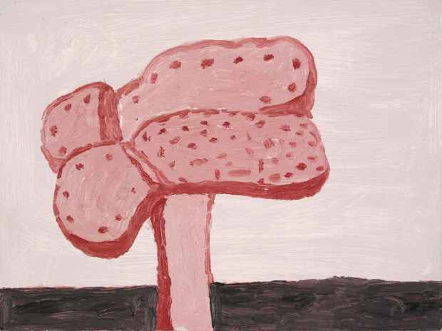 poster for Philip Guston "Small Oils on Panel 1969-1973"