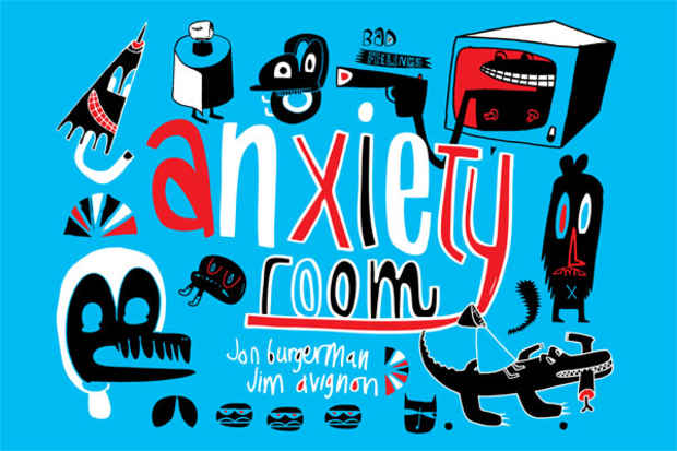 poster for "Anxiety Room" Exhibition