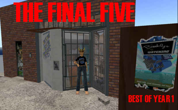 poster for "The Final Five: Brooklyn Is Watching, Best of Year 1" Exhibition