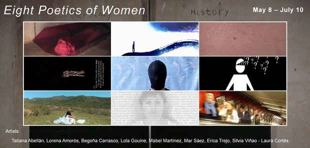 poster for “Eight Poetics of Women” Exhibition