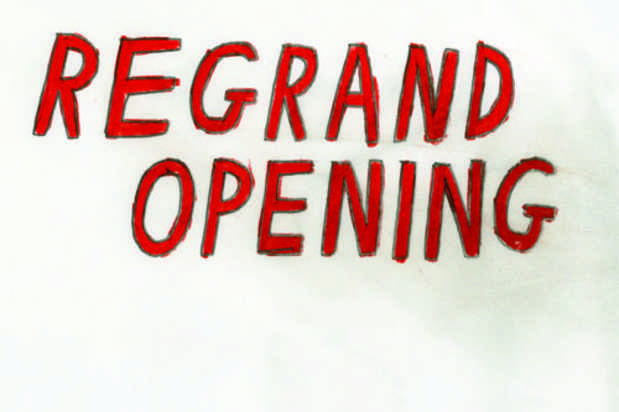 poster for "Grand Reopening" Exhibition