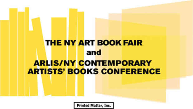 poster for NY Art Book Fair 2009
