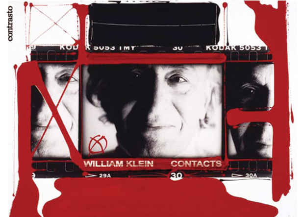 poster for William Klein Book Signing "Contacts"