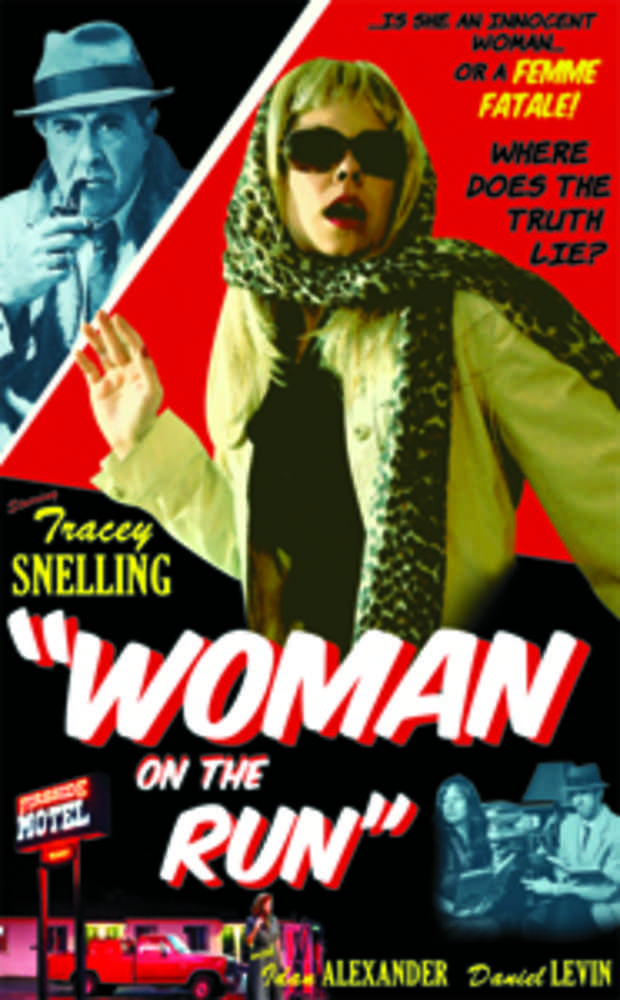 poster for Tracey Snelling "Woman on the Run" and Michael Paul Britto "Society’s Children"